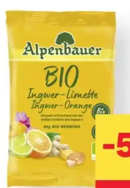 MPreis Alpenbauer Bio-Ingwer-Limette-Orange-Bonbons Angebot