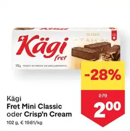 MPreis Fret mini classic crisp'n cream Angebot