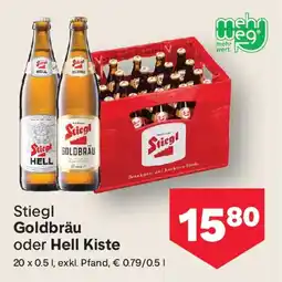 MPreis Goldbräu hell kiste Angebot