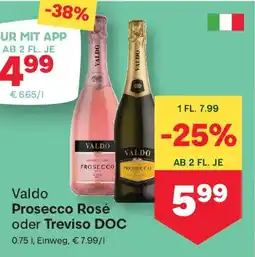 MPreis Valdo Prosecco Rose Angebot