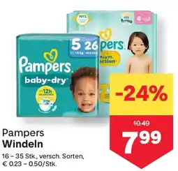 MPreis Pampers Baby Dry Windeln Angebot