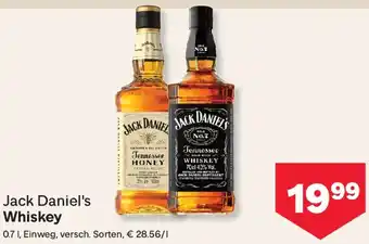 MPreis Jack Daniel's Tennessee Whiskey Angebot