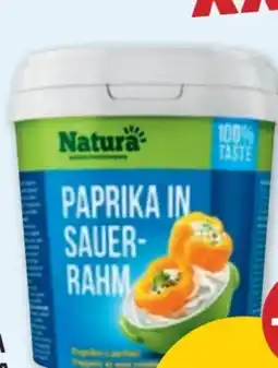 PENNY Natura Paprika in Sauerrahm Angebot