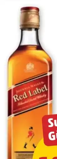 PENNY Johnnie Walker Red Label Blended Scotch Whisky Angebot