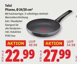 Lidl Tefal Pfanne, Ø 24/28 cm Angebot