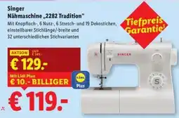 Lidl Singer Nähmaschine „2282 Tradition” Angebot