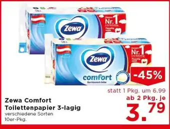 Zewa Comfort Toilettenpapier 3-lagig