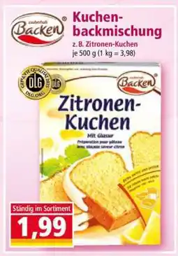 Norma Kuchenbackmischung Angebot