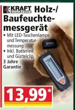 Norma Holz-/Baufeuchtemessgerät Angebot