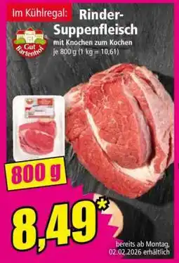 Norma Rinder- Suppenfleisch Angebot