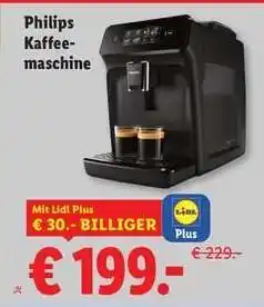 Lidl Philips Kaffeemaschine Angebot
