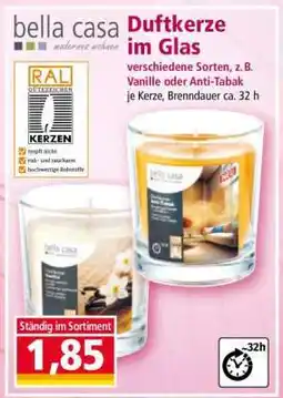 Norma Duftkerze im Glas Angebot