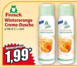 Norma Frosch Winterorange Creme-Dusche Angebot