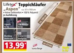 Norma Lifetex Teppichläufer „Aspen“ Angebot