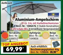 Norma Aluminium-Ampelschirm Angebot