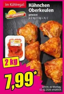 Norma Hähnchen Oberkeulen Angebot