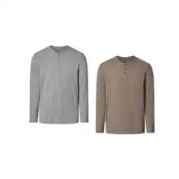 Lidl Herren Langarmshirt Größen: 48 bis 62 Lidl Angebot