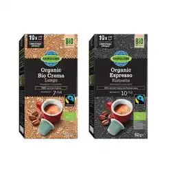 Lidl Fairtrade Bio Kaffeekapseln 10 Kapseln Crema oder Espresso Lidl APP Preis Angebot