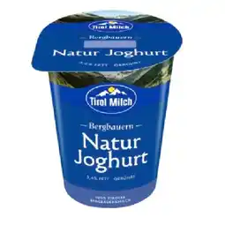 MPreis Tirol Milch Naturjoghurt versch. Sorten MPREIS Angebot