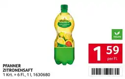 Transgourmet Pfanner Zitronensaft Angebot