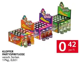 Transgourmet Kleiner Klopfer Partyspirituose Angebot