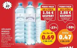 PENNY Vöslauer mineral wasser Angebot
