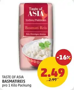 PENNY Taste of asia basmatireis Angebot