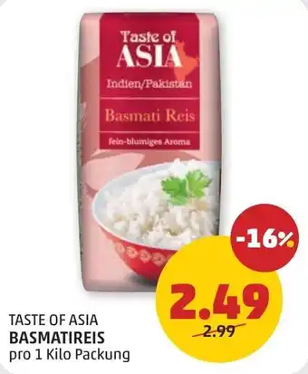 PENNY Taste of asia basmatireis Angebot