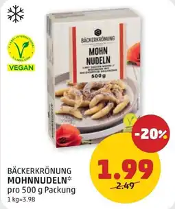 PENNY Bäckerkrönung mohnnudeln Angebot