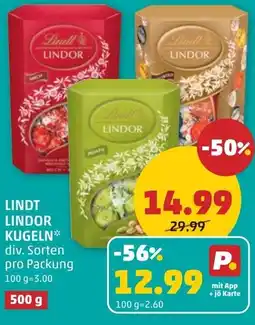 PENNY Lindt lindor kugeln Angebot