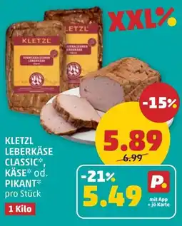 PENNY Kletzl leberkäse classic Angebot