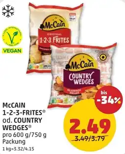 PENNY Mccain 1-2-3-frites od. country wedges Angebot