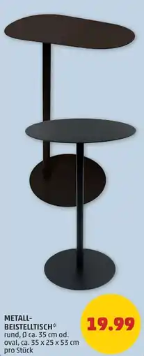 PENNY Metall beistelltisch Angebot