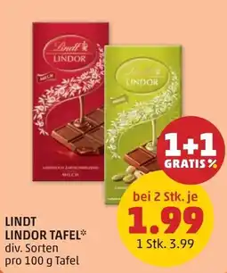 PENNY Lindt lindor tafel Angebot