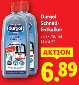 Lidl Durgol Schnell Entkalker Angebot