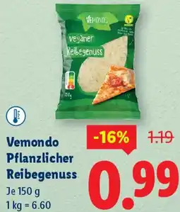 Lidl Vemondo Pflanzlicher Reibegenuss Angebot