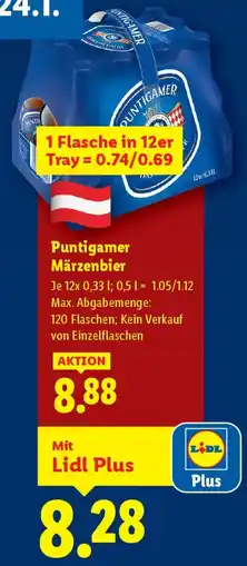 Lidl Puntigamer Märzenbier Angebot
