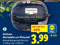 Lidl Italiamo Mortadella con Pistacchi Angebot