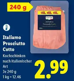Lidl Italiamo Prosciutto Cotto Angebot