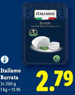 Lidl Italiamo Burrata Angebot