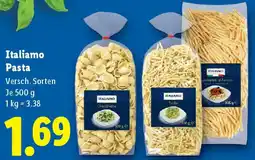 Lidl Italiamo Pasta Angebot
