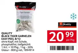 Transgourmet Black tiger garnelen easy peel Angebot