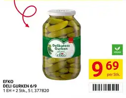 Transgourmet Efko deli gurken Angebot