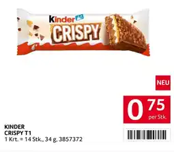 Transgourmet Kinder crispy Angebot