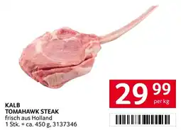 Transgourmet Kalb tomahawk steak Angebot