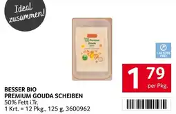 Transgourmet Besser bio premium gouda scheiben Angebot