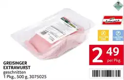 Transgourmet Greisinger extrawurst Angebot