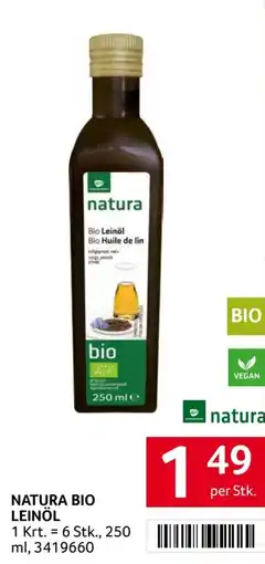 Transgourmet Natura bio leinöl Angebot