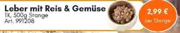 Nemetz Markt Leber mit Reis & Gemüse Angebot