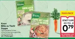 Maximarkt Bitte zu Tisch! Suppe Angebot